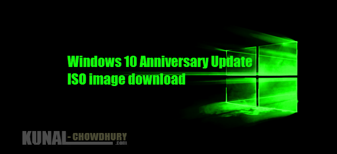 Windows 10 annivesary edition iso download